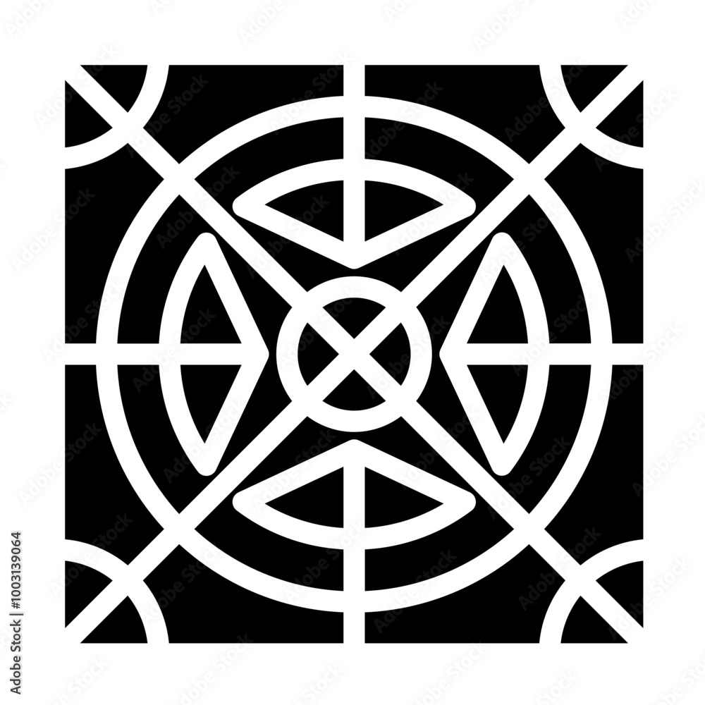 Visual Arts vector icon style Visual Arts vector icon style