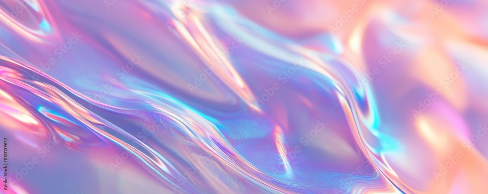 Abstract iridescent holographic background with Abstract iridescent holographic background with