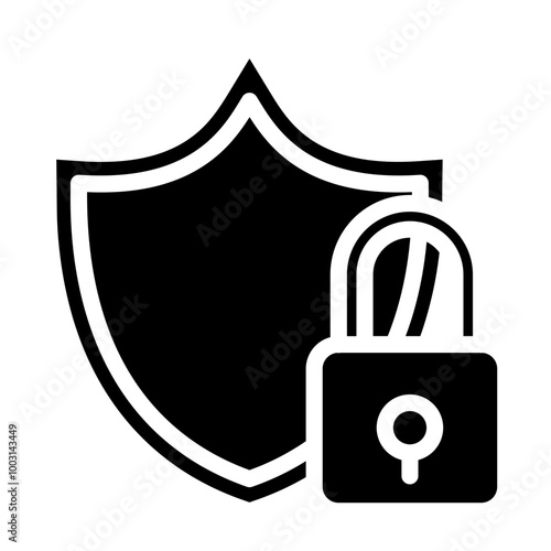 Privacy vector icon style