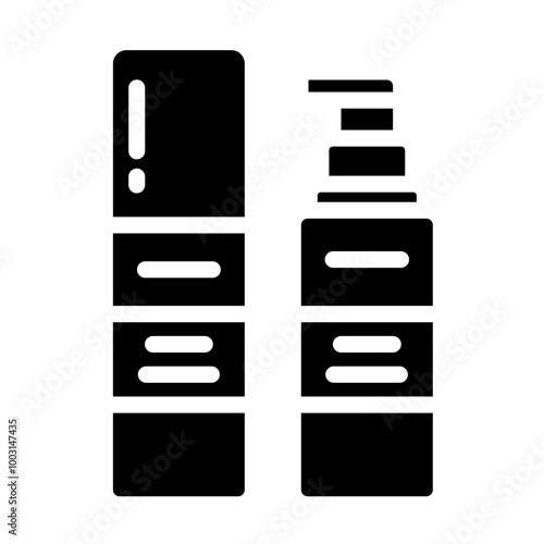 Face primer vector icon style