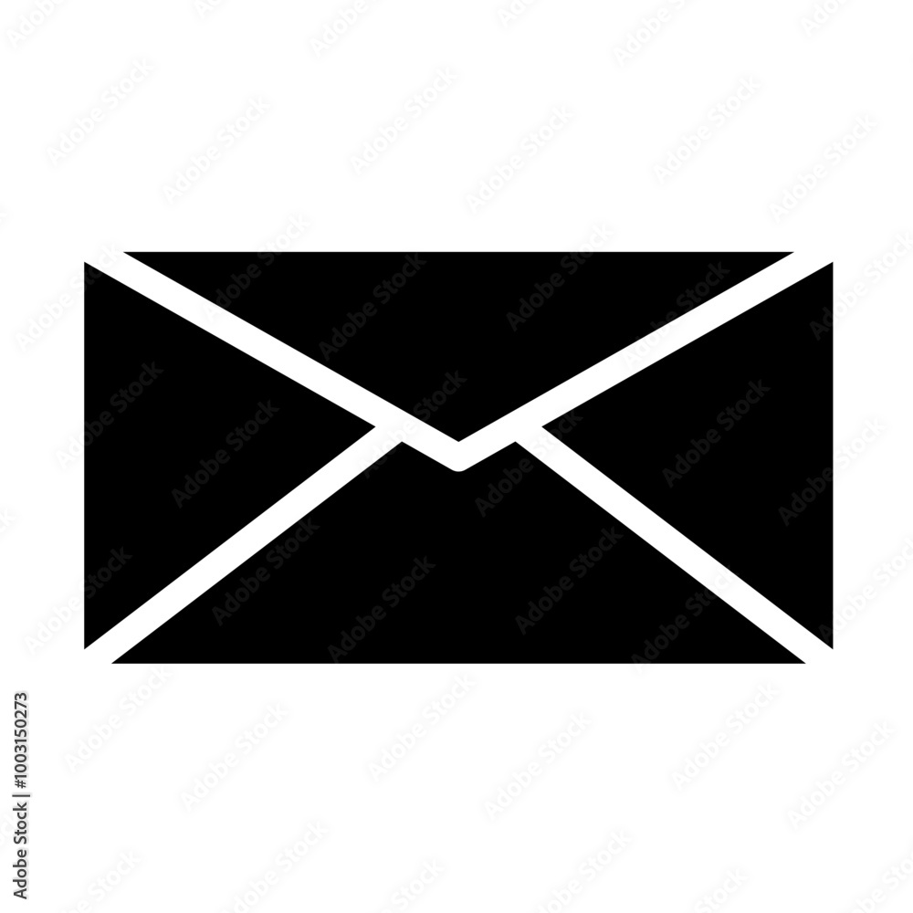 Email vector icon style Email vector icon style