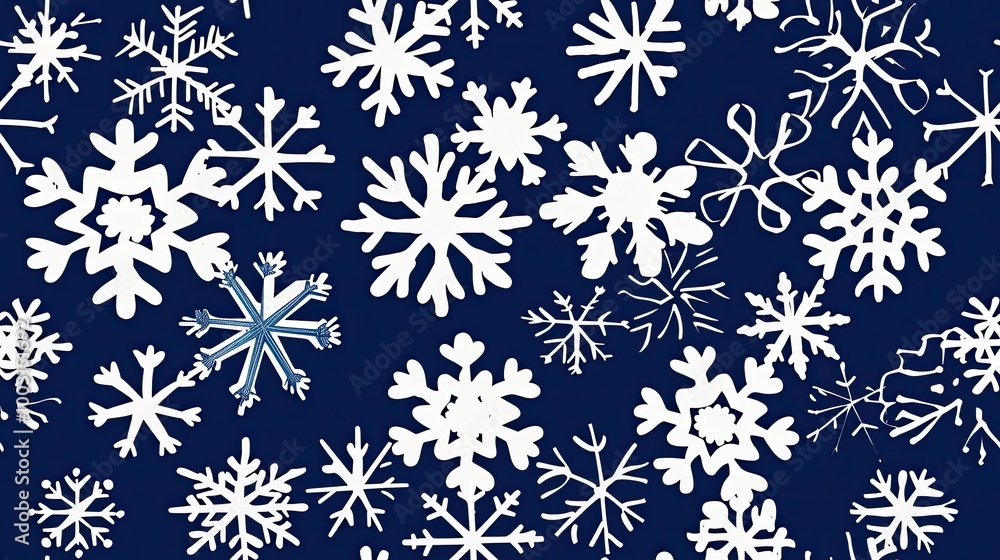Snowflake pattern Snowflake pattern