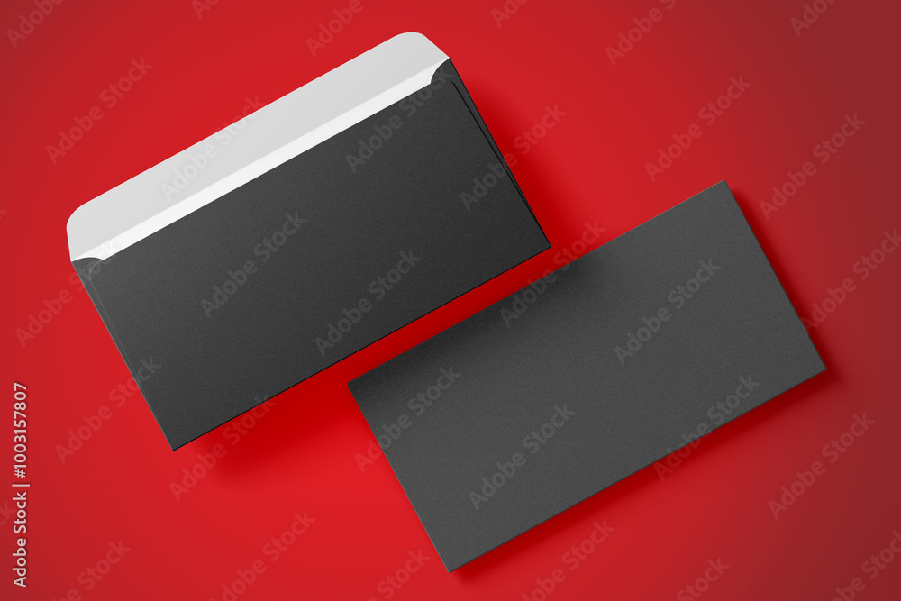3D illustration. Envelope, A5 format isolated 3D illustration. Envelope, A5 format isolated