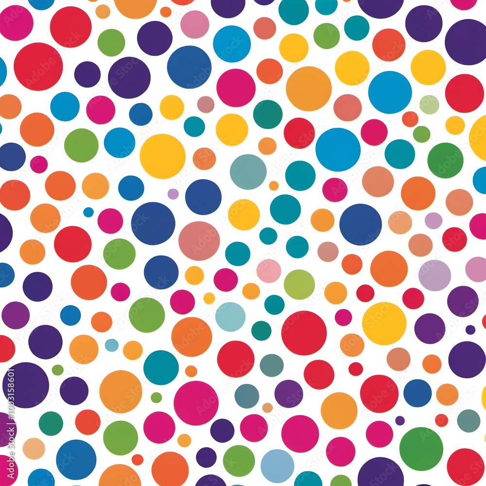 seamless pattern with circles seamless pattern with circles