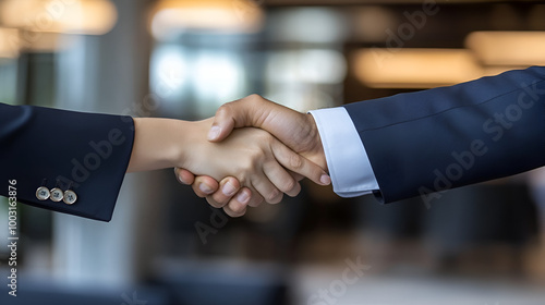 handshake, business. deal made