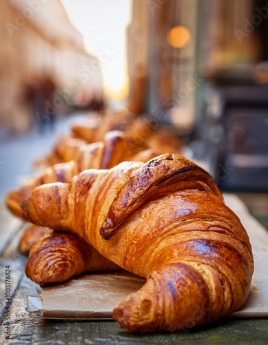 croissants France  photo