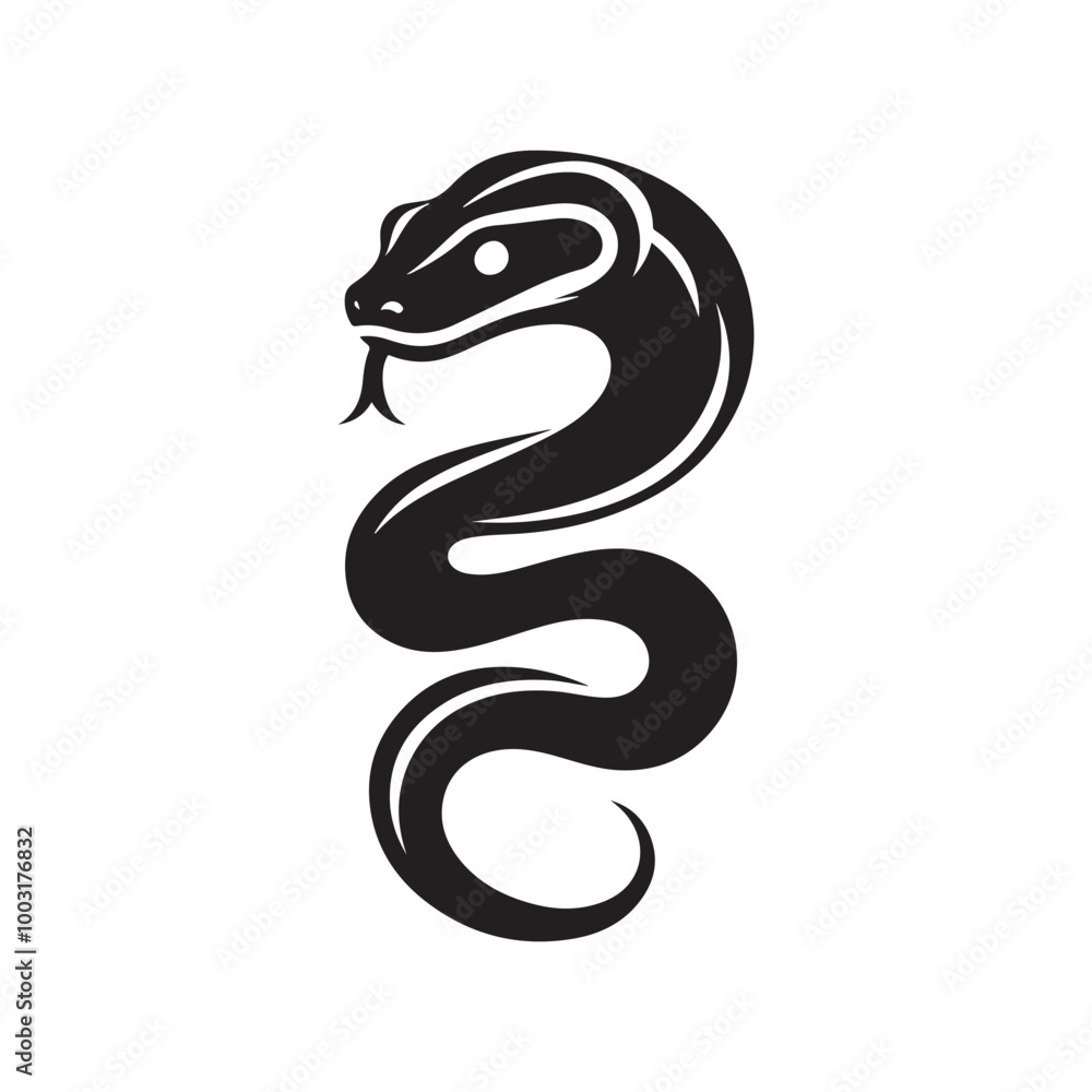 Stunning Boa Constrictor Silhouette Vector Illustrations for Download Stunning Boa Constrictor Silhouette Vector Illustrations for Download