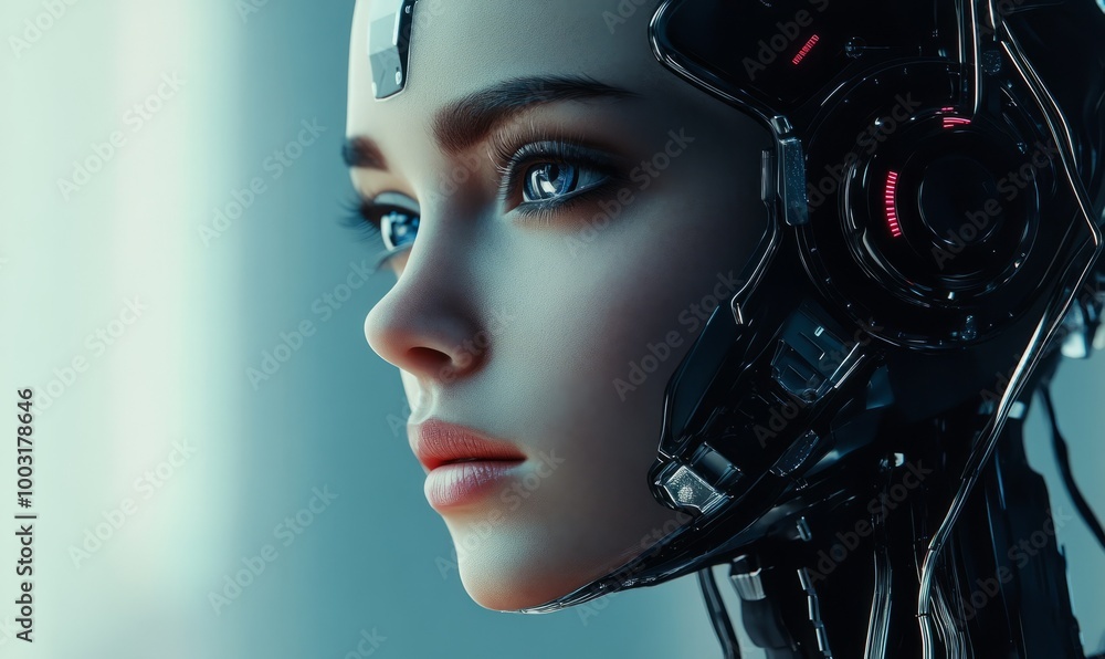 beautiful woman, human robot, artificial intelligence beautiful woman, human robot, artificial intelligence