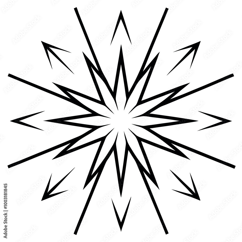 vector illustration of a compass vector illustration of a compass