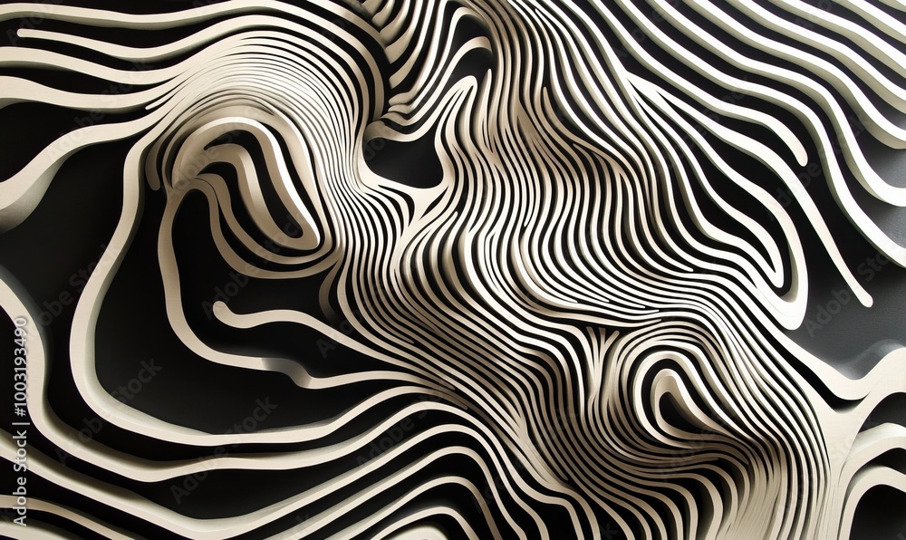 modern art with line pattern modern art with line pattern