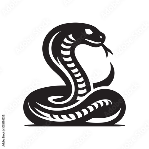 Download Black Mamba Silhouette Vectors – Perfect for Graphics