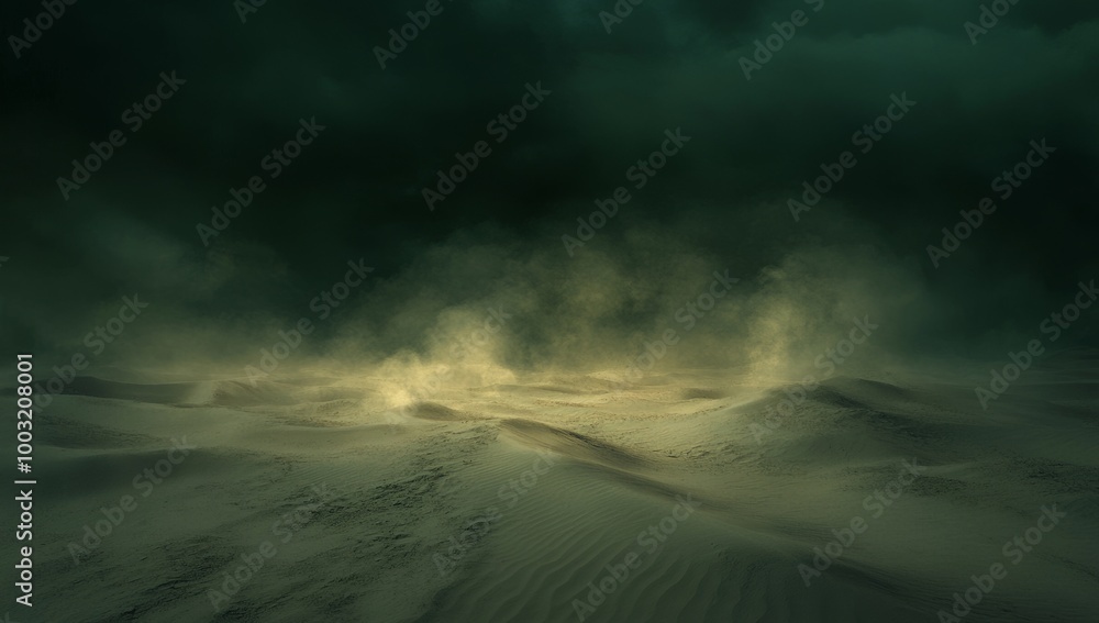 Desert sand storm background illustration for a wallpaper Desert sand storm background illustration for a wallpaper