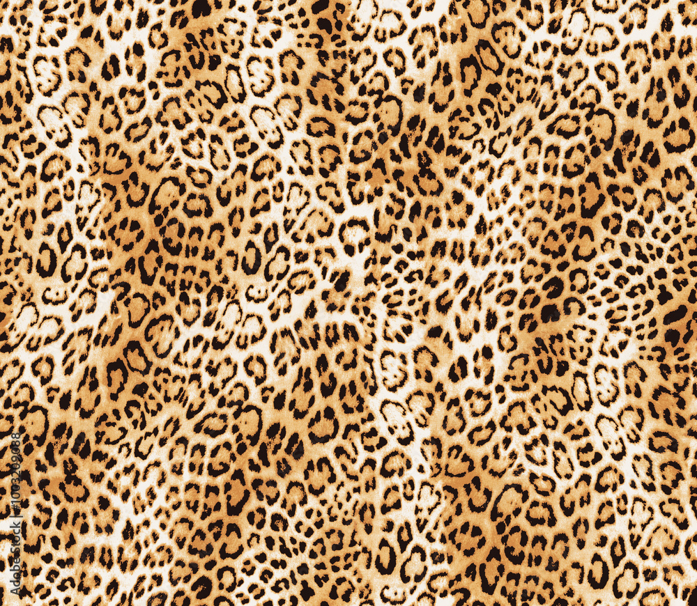 leopard seamless pattern with leopard print leopard seamless pattern with leopard print