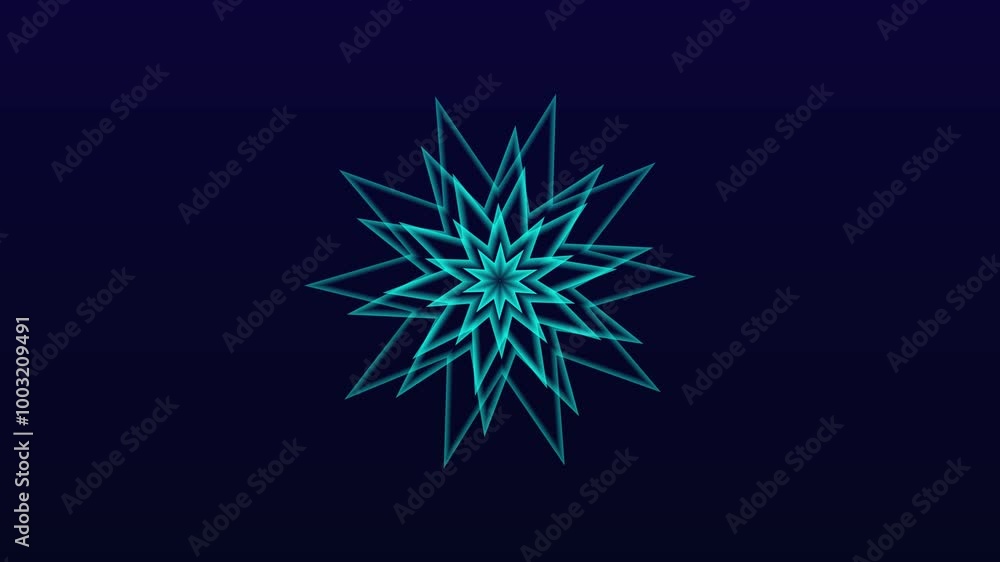 4K Abstract blue Background aquamarine color star animation.
4K Abstract blue Background aquamarine color star animation.