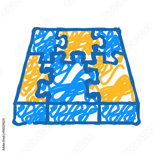 rubber cover floor doodle icon sketch vector. rubber cover floor sign. isolated symbol illustration