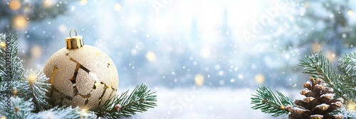 Christmas theme background with copy space