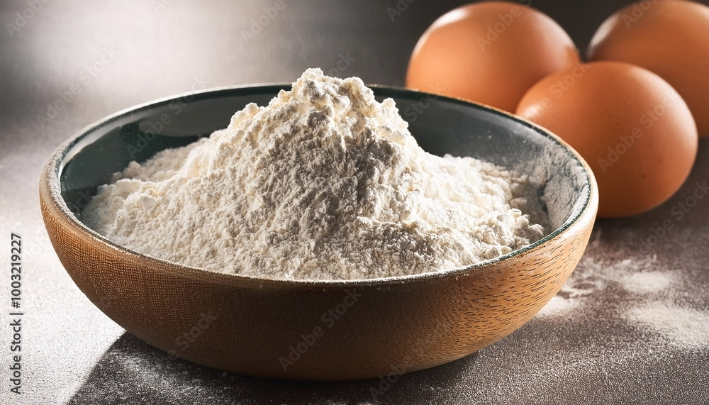 Flour in a small bowl, with the remaining dough on the side. Flour in a small bowl, with the remaining dough on the side.