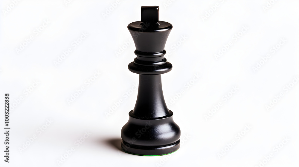 A stark white background with a single black chess piece standing in the middle. Chess piece on a white background.
A stark white background with a single black chess piece standing in the middle. Chess piece on a white background.