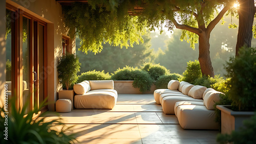 Green luxury outdoors