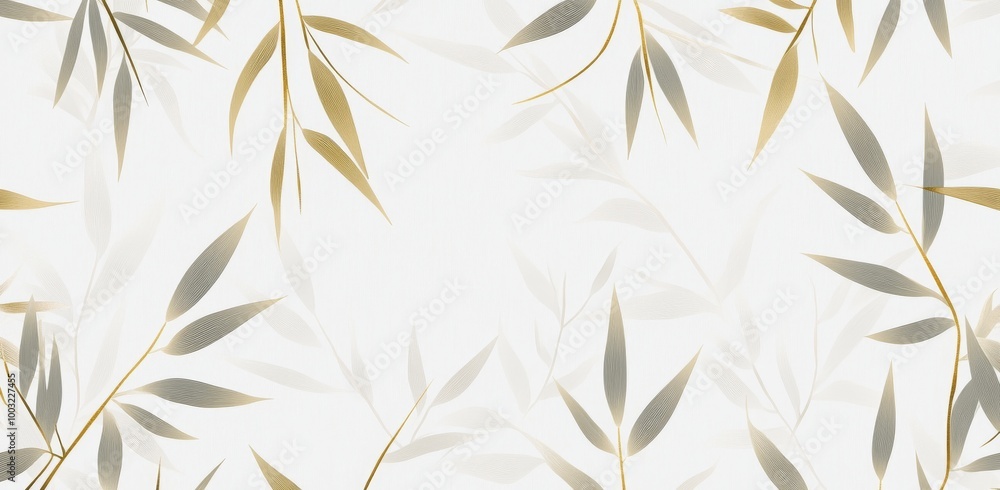 This is a luxury wallpaper design with a golden bamboo background and a natural background Japanese pattern design for modern wall arts, fabrics, and prints. This is a luxury wallpaper design with a golden bamboo background and a natural background Japanese pattern design for modern wall arts, fabrics, and prints.