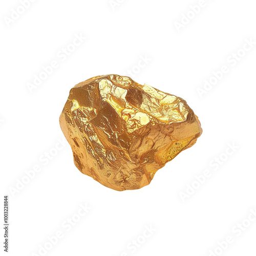 Wallpaper Mural Pure gold nugget rock, precious stone, specimen PNG transparent background isolated graphic resource cutout. Lapidary, geology, rockhounding, collecting, gemstone, mineral Torontodigital.ca