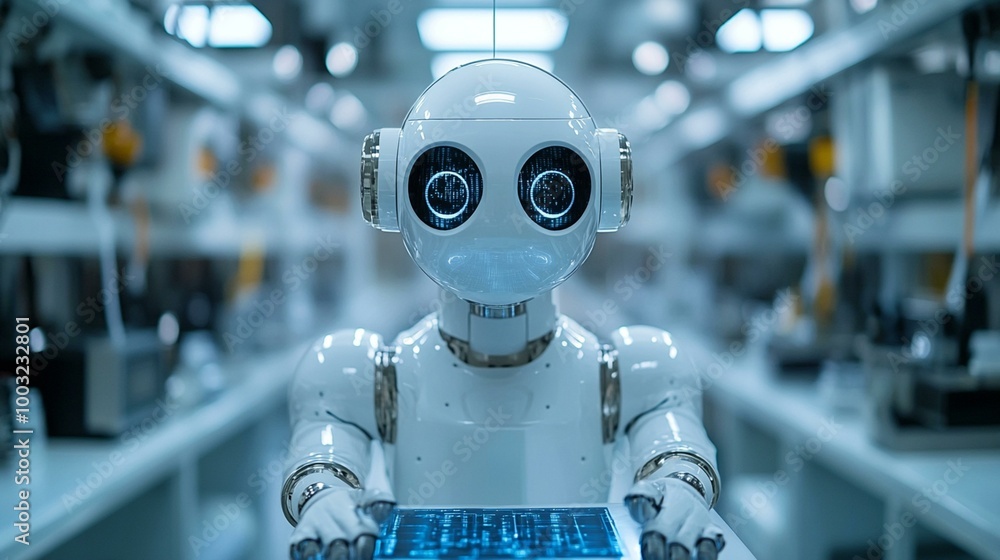 this A robotic system using machine learning to navigate and interact with its environment. this A robotic system using machine learning to navigate and interact with its environment.