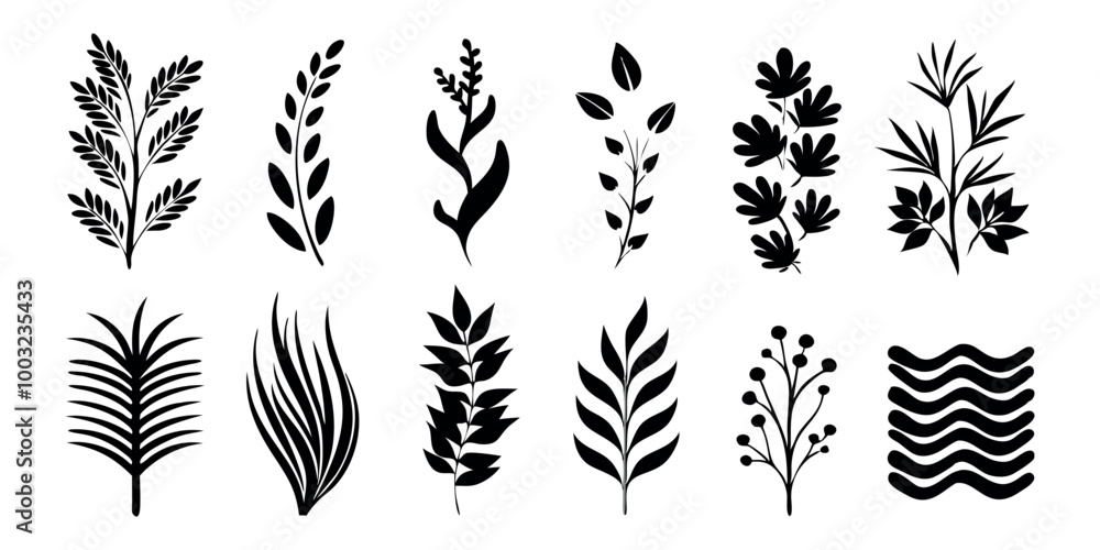 Signals Abstract Paint Strokes & Splatter Collection – Grunge Brushes and Ink Blots