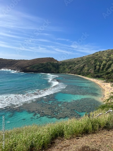 beach and sea