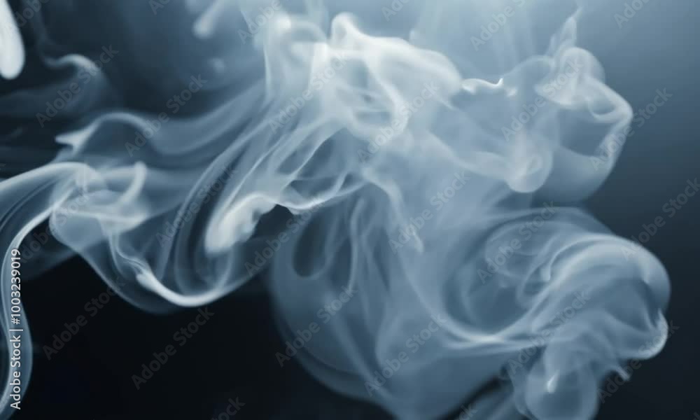 Background animation with smoke Background animation with smoke