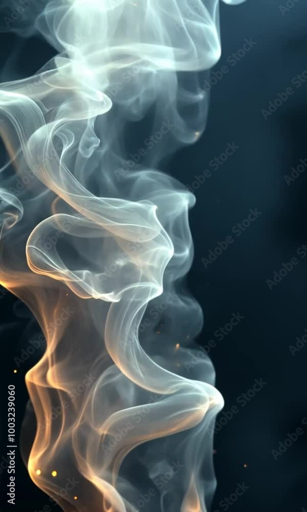 Background animation with smoke Background animation with smoke