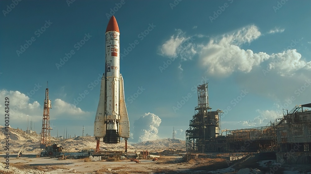 Soviet Rocket Launch Pad: Abandoned Space Exploration Site Soviet Rocket Launch Pad: Abandoned Space Exploration Site