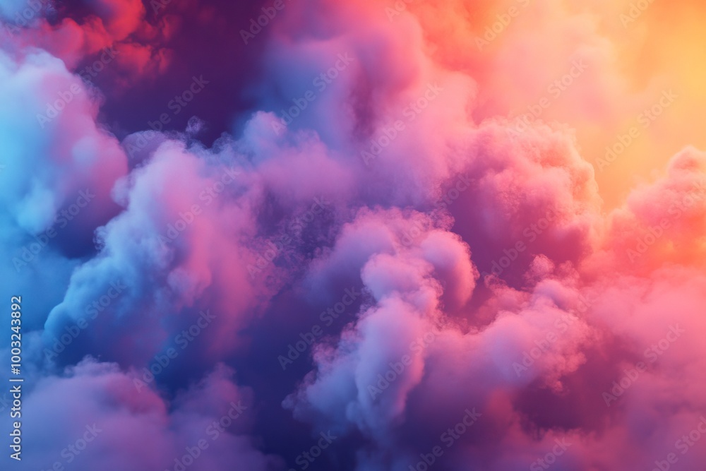 A stunning image depicting blue and bright pink smoke swirling together. The image has a realistic texture and excellent quality. A 3D render. A stunning image depicting blue and bright pink smoke swirling together. The image has a realistic texture and excellent quality. A 3D render.