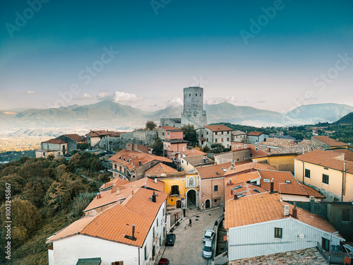 Картината върху платно Summonte, avellino, irpinia, italy