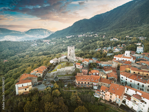 Bild auf Leinwand Summonte, avellino, irpinia, italy
