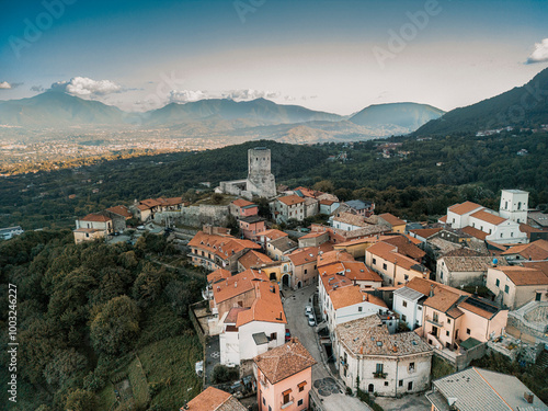 Summonte, avellino, irpinia, italy