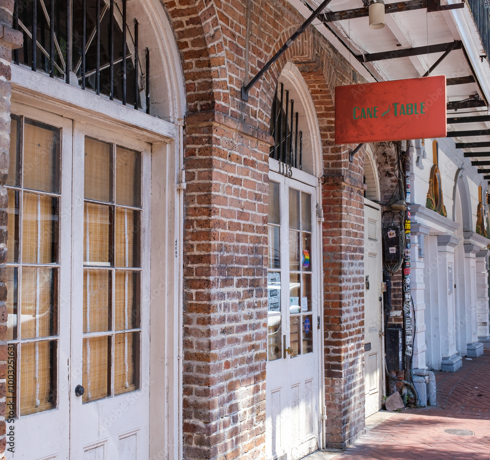 NEW ORLEANS, LA, USA - AUGUST 4, 2024: Cane and Table Restaurant and ...