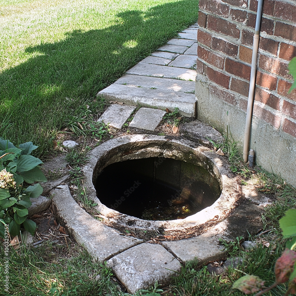 Restoring the complete outdoor home sewer Restoring the complete outdoor home sewer