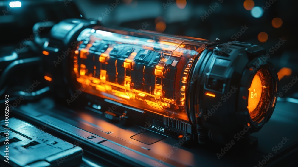 Futuristic Hydrogen Battery Powering Cutting-Edge Technologies Futuristic Hydrogen Battery Powering Cutting-Edge Technologies