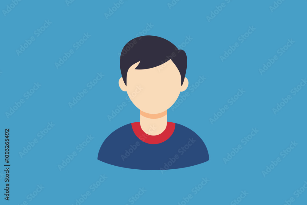 Profile Icon Vector Illustration - Minimalist Avatar Design Profile Icon Vector Illustration - Minimalist Avatar Design