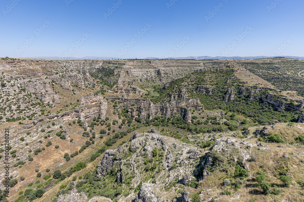 Ulubey Canyon is a nature park in the Ulubey and Karahalli of Usak, Turkey.The park provides suitable habitat for many species of animals and plants and is being developed as a centre for ecotourism. Ulubey Canyon is a nature park in the Ulubey and Karahalli of Usak, Turkey.The park provides suitable habitat for many species of animals and plants and is being developed as a centre for ecotourism.
