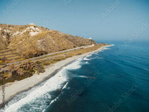 Beautiful Coast Of Calabria In Winter Near Souther Of Capo Spartivento photo