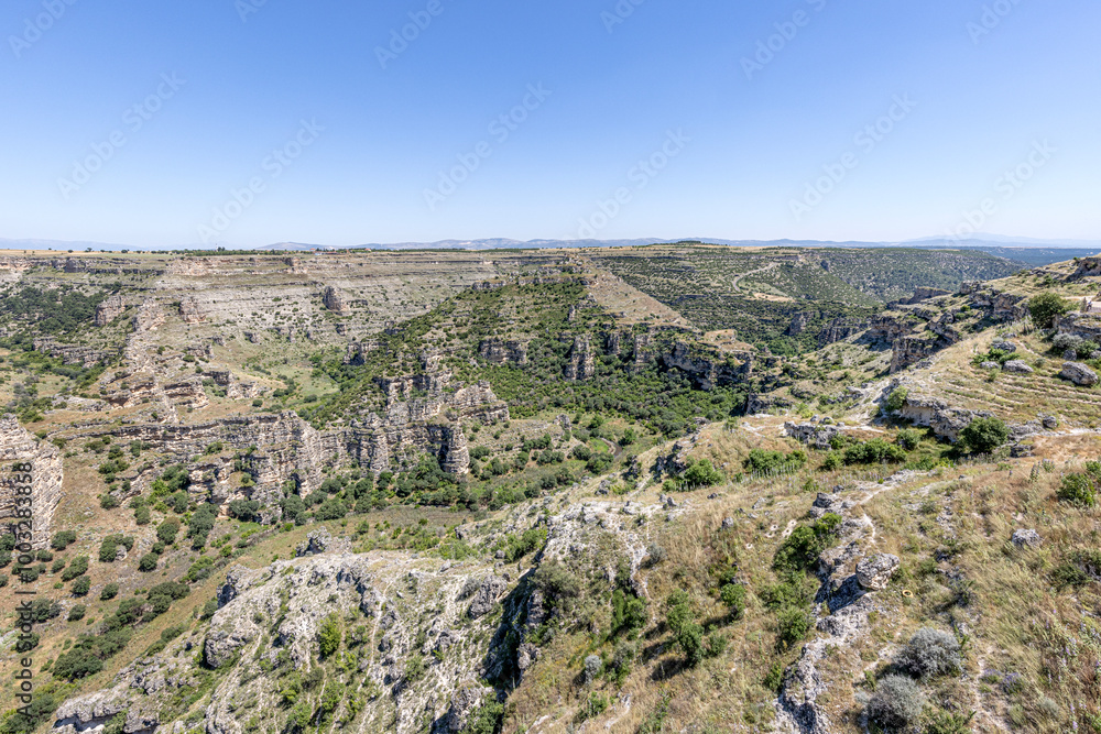 Ulubey Canyon is a nature park in the Ulubey and Karahalli of Usak, Turkey.The park provides suitable habitat for many species of animals and plants and is being developed as a centre for ecotourism. Ulubey Canyon is a nature park in the Ulubey and Karahalli of Usak, Turkey.The park provides suitable habitat for many species of animals and plants and is being developed as a centre for ecotourism.