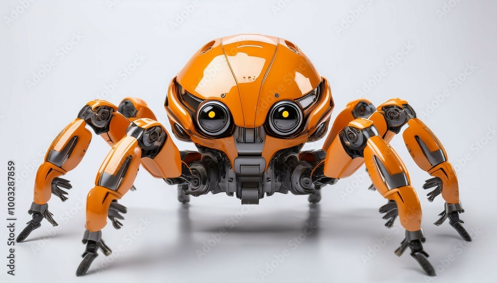 orange bug isolated on white orange bug isolated on white