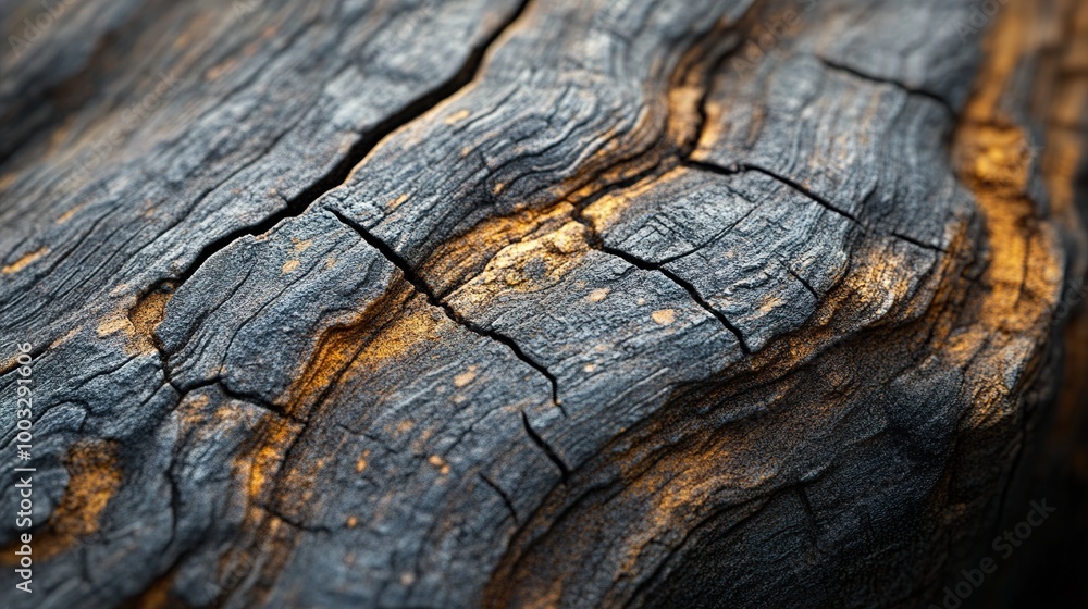 Close-Up of Aged Wood Texture with Cracks and Grain Close-Up of Aged Wood Texture with Cracks and Grain