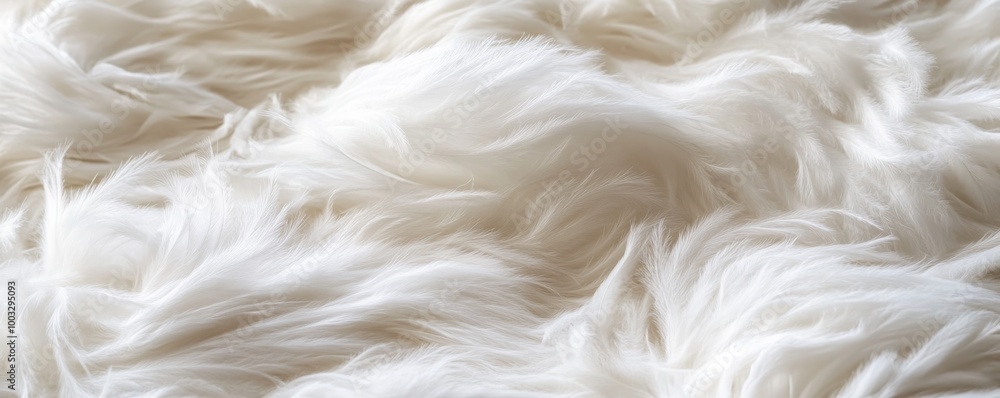 Soft white fur texture, fluffy surface close Soft white fur texture, fluffy surface close
