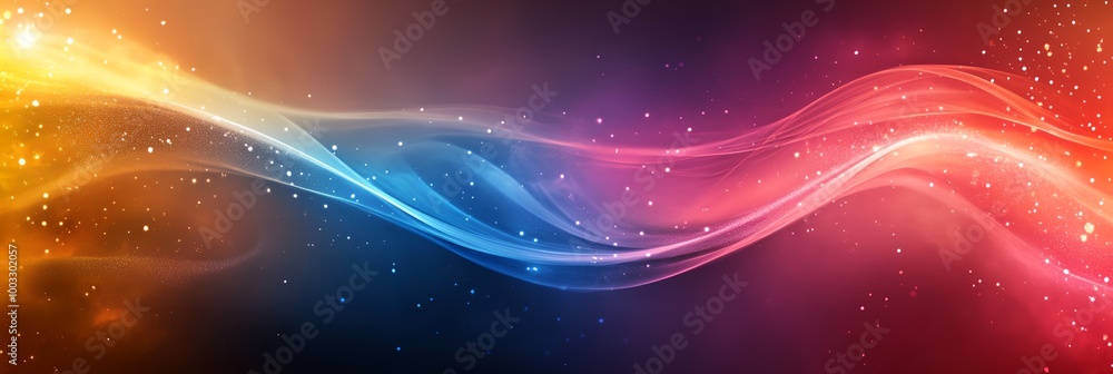 a colorful background with a wave of light a colorful background with a wave of light