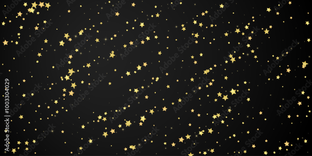Magic stars vector overlay. Gold stars scattered Magic stars vector overlay. Gold stars scattered