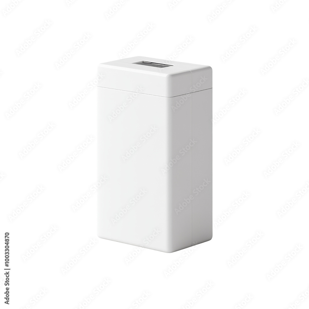 White Plastic Box with Lid White Plastic Box with Lid