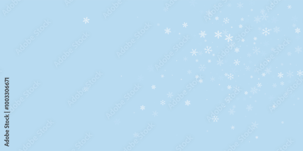Falling snowflakes christmas background. Subtle Falling snowflakes christmas background. Subtle
