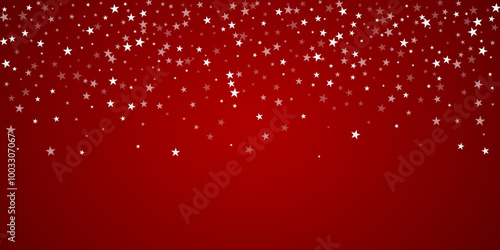 Beautiful snowfall christmas background. Subtle